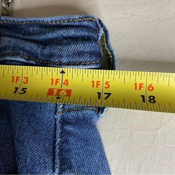 Levis Jeans Mens 34x30 Blue 514 Straight Leg Fit Workwear Mid Wash Stretch Denim - Picture 8 of 10